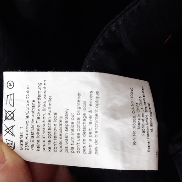 Rosner Audrey 1, high rise black jeans - Picture 8 of 12
